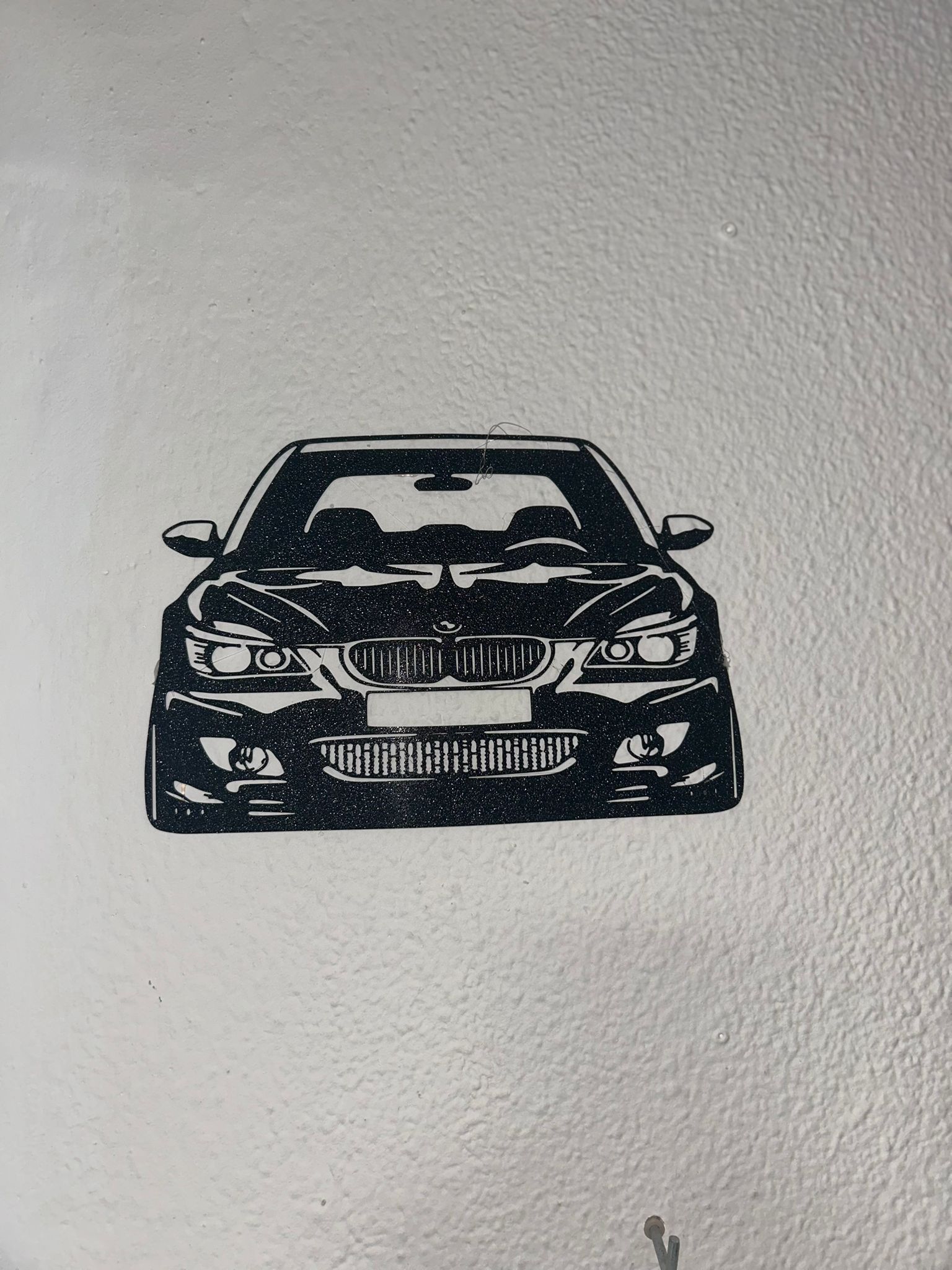 Coche pared
